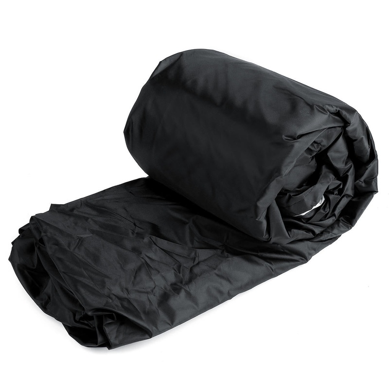 11.5ft-14.8ft Waterproof Boat Cover Marine Grade 210D Trailerable V-hull Fishing
