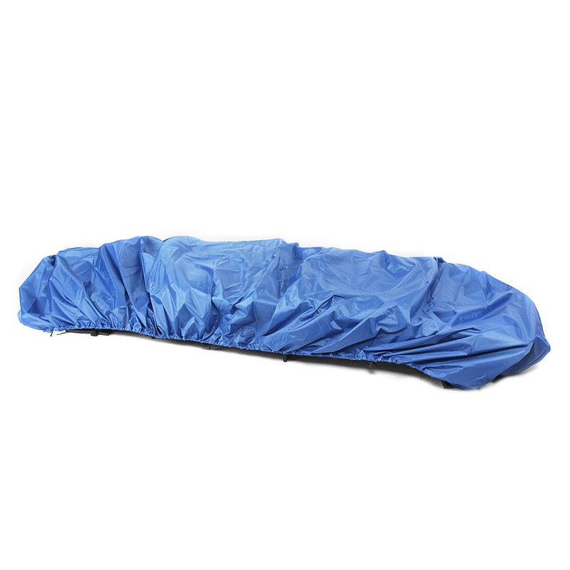 420D Waterproof Oxford Kayak Cover Storage Dust Cover Anti-UV Sunblock Shield for 6.8-19.6ft Fishing Boat/Kayak/Canoe