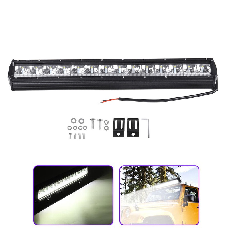6/20 Inch LED Light Bar Combo Driving Lamp for Off Road SUV Truck Motorcycle ATV Boat