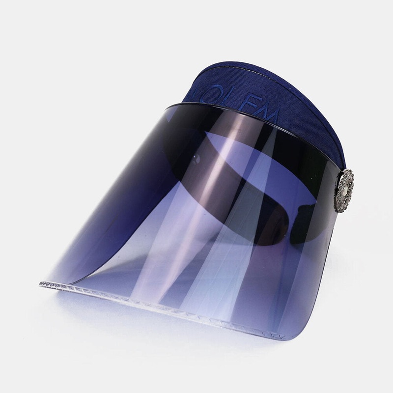 Dustproof Cap Anti-UV Big Brim Cover Face Hat Empty Top Hat Sun Hat