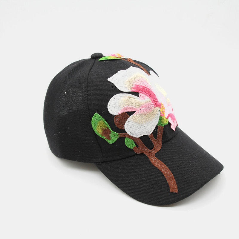 Fashion Embroidary Baseball Cap Casual Sun Hat Cunscreen Cap For Women