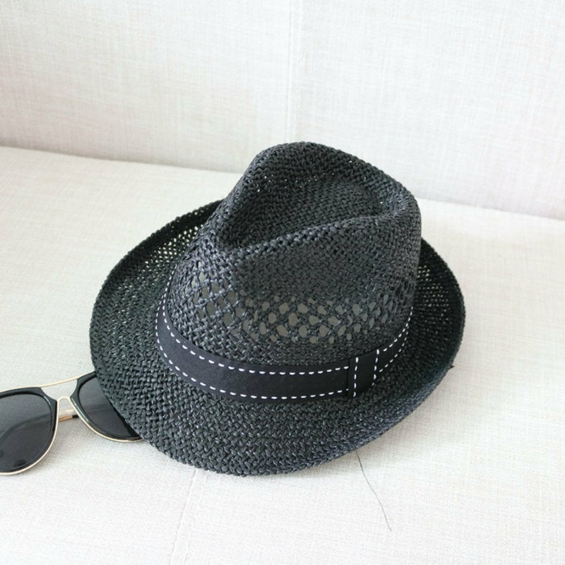 Men Women Summer Straw Knited Sunscreen Hat Outdoor Casual Travel Sea Hat