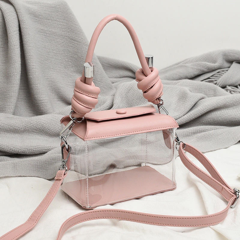 Women Fashion PVC Transparent Crossbody Bag Shoulder Bag