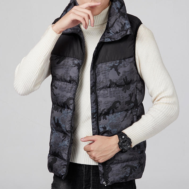Electric Vest Heated Cloth Jacket USB Warm Heating Pad Body Winter Warmer Gray