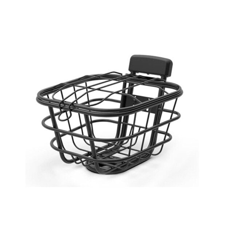 Himo T1 Electric Bicycle Accessories Set Durable black Metal Bicycle Basket Pedal Manned accessories
