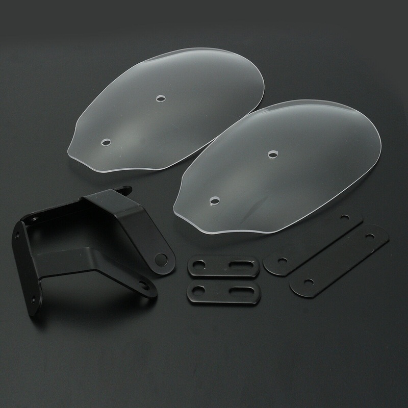 Motorcycle Hand Guards Handlebar Handguards Protecter For Harley XL 883 1200 Dyna Road King