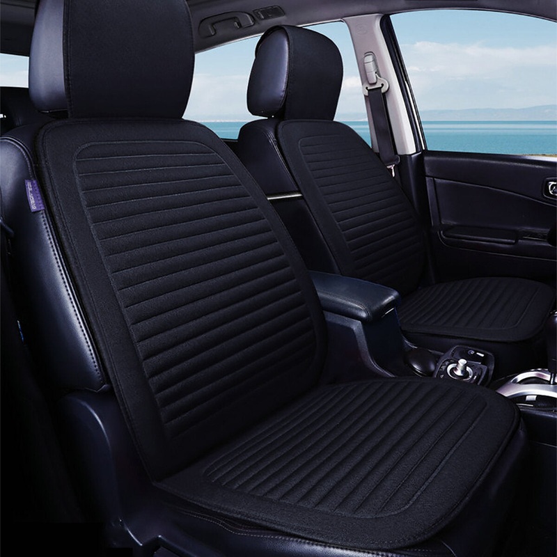 Universal Full Car Seat Cover Auto Linen  Breathable Cushion Pad Mat Protector