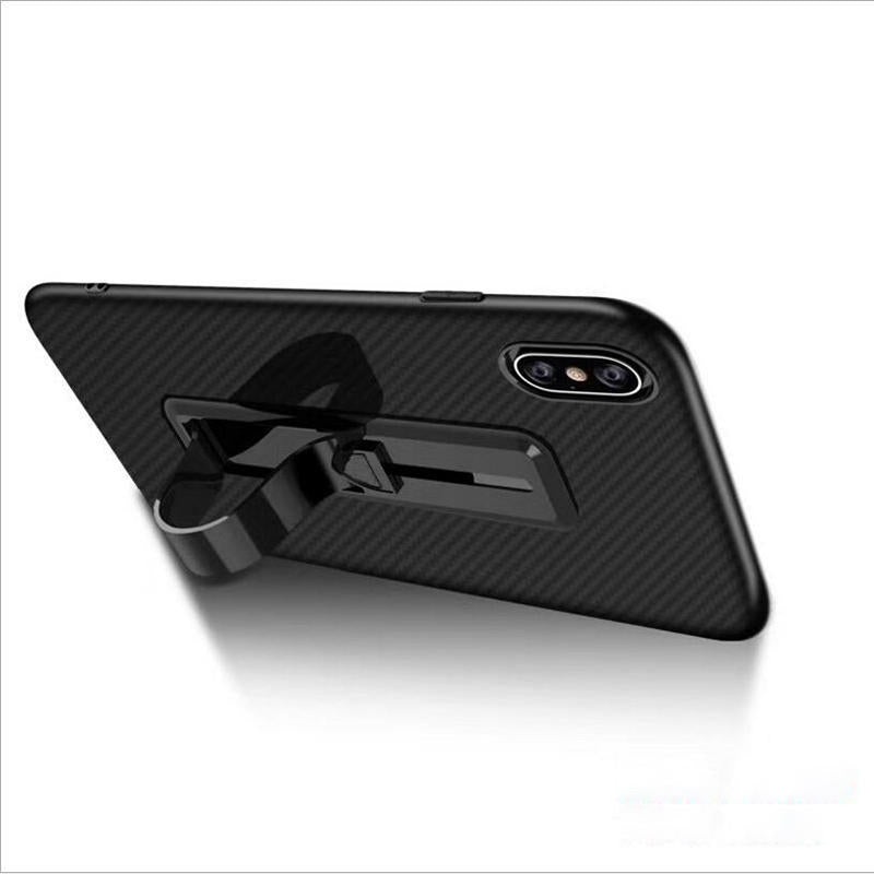 Bakeey Ring Bracket Heat Dissipation Soft TPU Protective Case for iPhone X