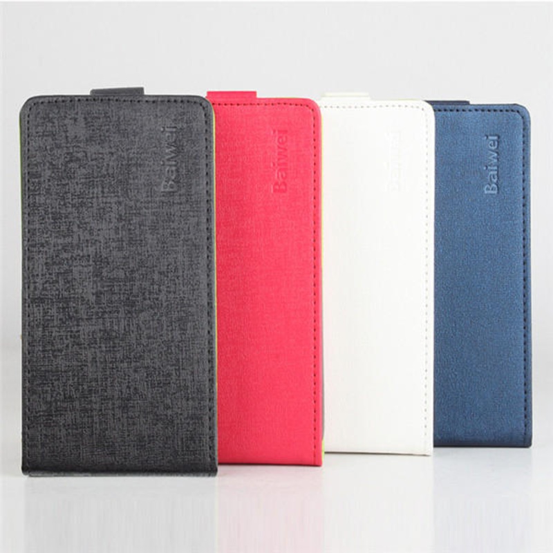 Dual Colors Up And Down Flip PU Leather Case For Samsung Galaxy A5 2016