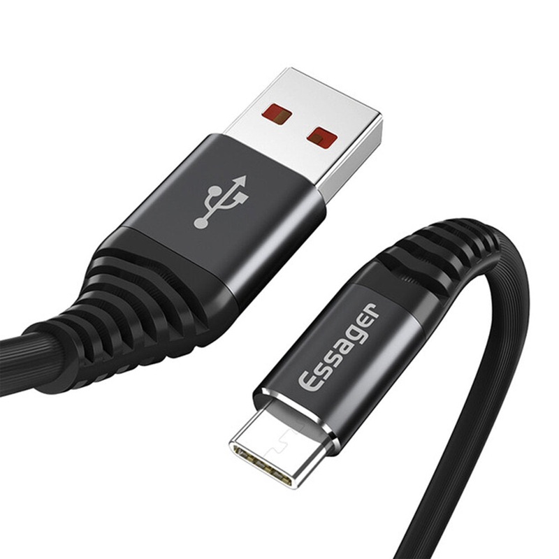 Essager 2.4A Type C Fast Charging Data 0.3M 1M Cable For Mi8 Mi9 HUAWEI P30 Mate30 S9 S10 Note