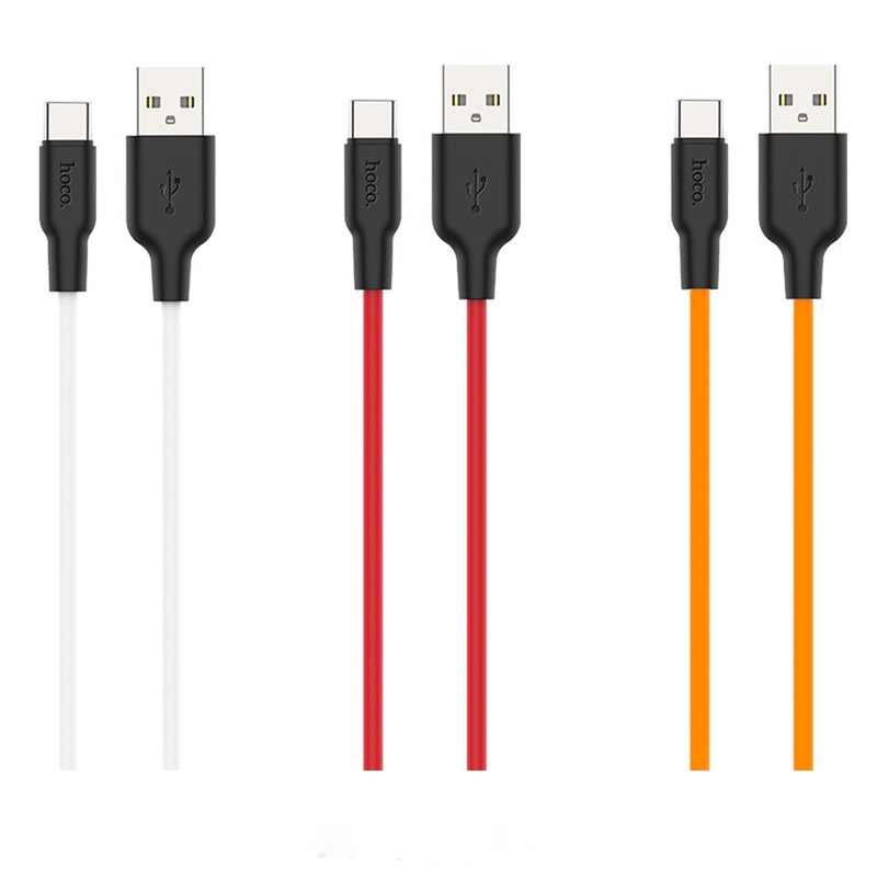 HOCO 3A Type-C Micro USB Fast Charging Data Cable 2M For Huawei P30 Pro Mate 30 Xiaomi Mi9 Redmi 7A Redmi 6Pro 9Pro S10+ Note10
