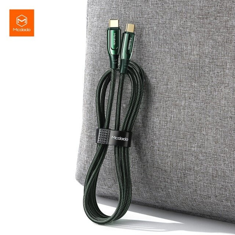 MCDODO CA-812 PD 100W USB-C to USB Type-C Cable 5A Fast Charging Type-C Charger Data Cable for Samsung Galaxy Note S20 ultra Huawei Mate40 OnePlus 8 Pro