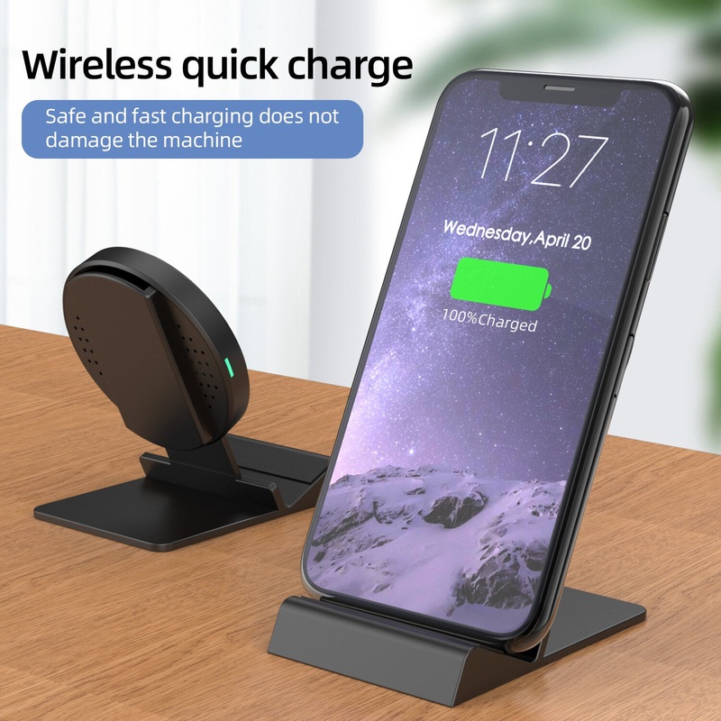 Bakeey 15W Wireless Charger Mount Holder for iPhone 12 Series And Other Phones That Support Wireless Charging