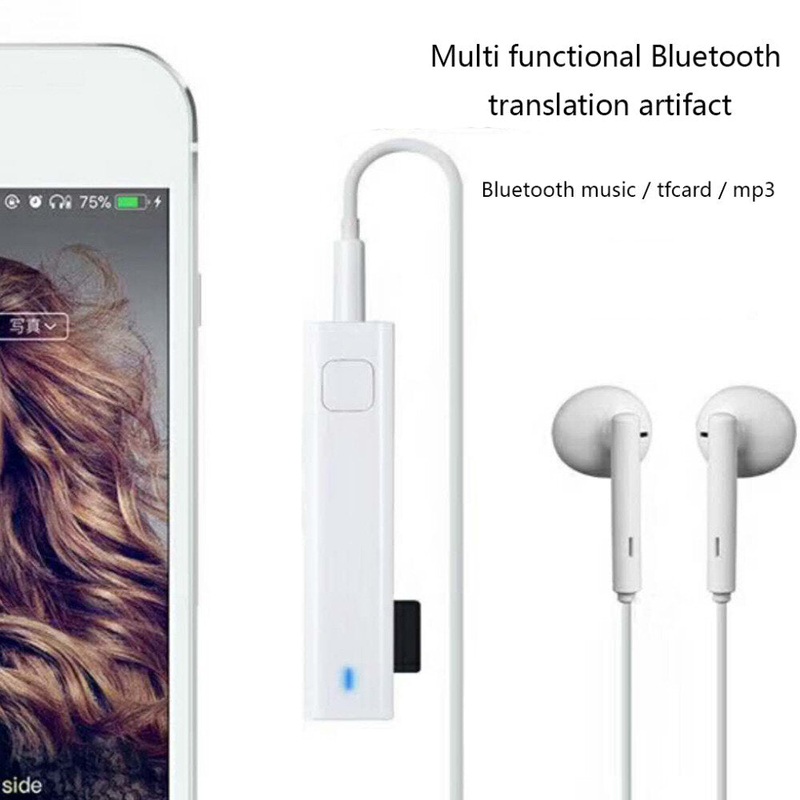Bakeey bluetooth Receiver 3.5mm Jack Stereo Audio Wireless Adapter Support TF Card For Spkeaker Headphone Phone