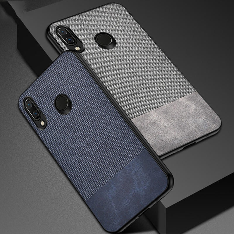 Bakeey Cotton Cloth Protective Case For Samsung Galaxy M20 2019 Anti Fingerprint Back Cover