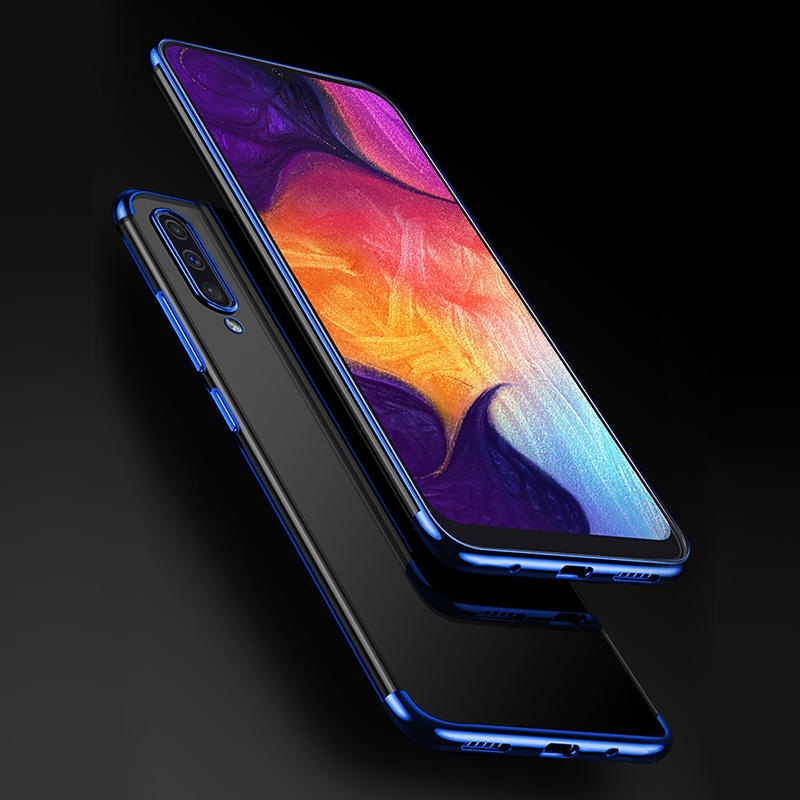 Bakeey Plating Soft TPU Protective Case For Samsung Galaxy A50 2019