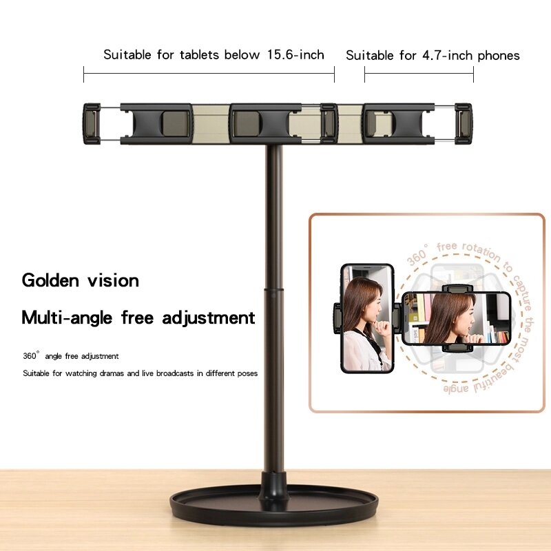 Bakeey Z2 Adjustable Universal Rotates 360 Degree Retractable Desktop Phone Stand Holder Stand for Tablet Mobile Accessories