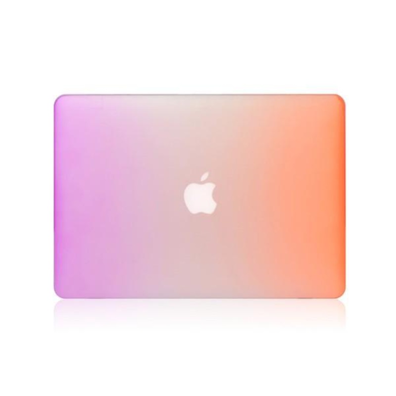 Fashion Rainbow Colorful Protective Shell Laptop Case Cover For Apple MacBook Retina 12 Inch