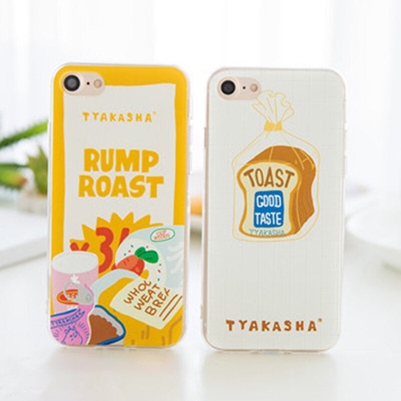 For iPhone 7 Plus / 8 Plus / 7 / 8 Case Food Pattern Matte TPU Ultra-Thin Protective Case