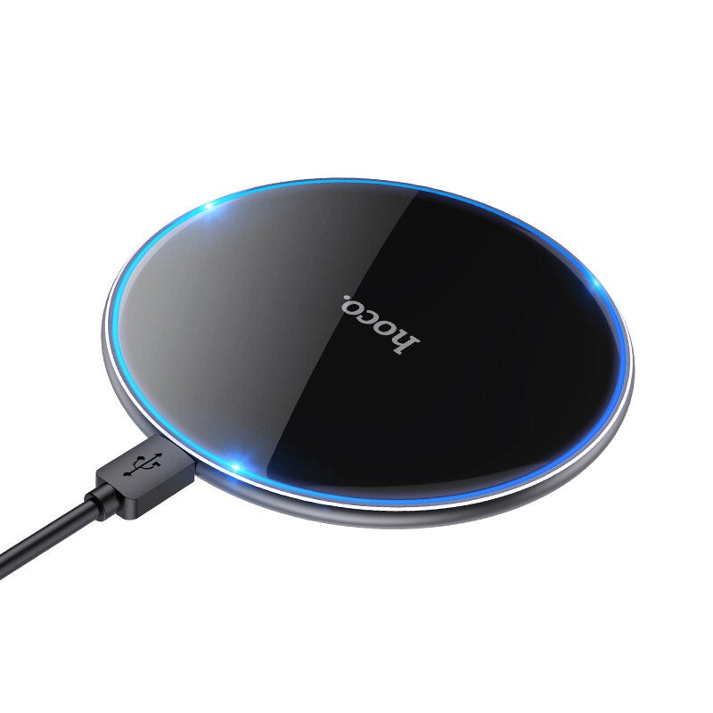 HOCO CW6 Pro 15W Fast Charging Wireless Charger for iPhone 12 12 Mini For Samsung Galaxy S21 Ultra Xiaomi Mi9 Mi10 HUAWEI Mate 30 P30 P40 Ulefone Armor 10 5G