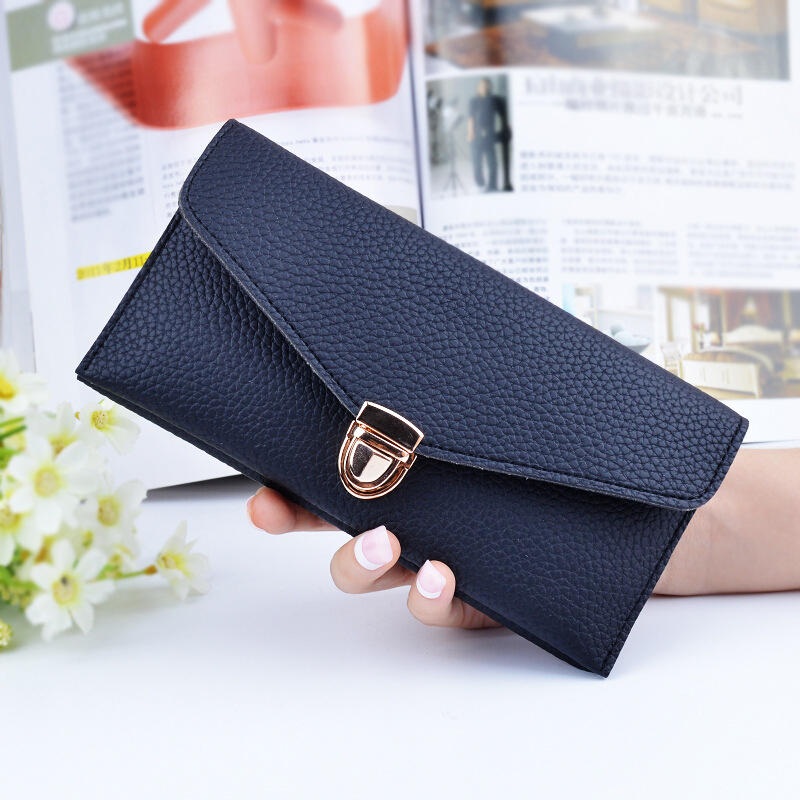 Women Large Capacity PU Leather Card Slots Wallet Pouch for Xiaomi Mobile Phone under 5.5 Inches