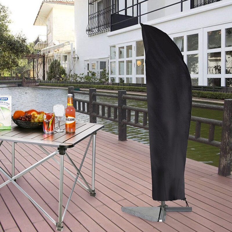 210D Oxford Cloth Waterproof Outdoor Sunshade Umbrella Cover Backyard Garden Dustproof Patio Parasol Raincover