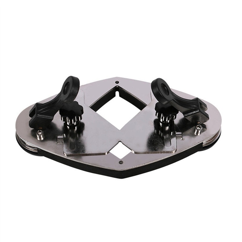 3 In 1 Guide Hole Jig Woodworking Tile Puncher Locator Stainless Steel Centering Round Wooden Tenon Drilling Locator Range Tool