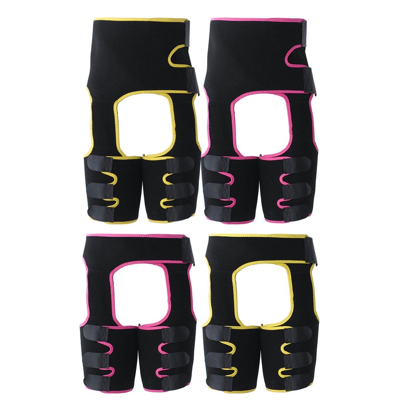 3-in-1 Waist Thigh Trimmer Body Shape Slimming Support Belt Hip Raise Corsets Workout Fitness Accessories