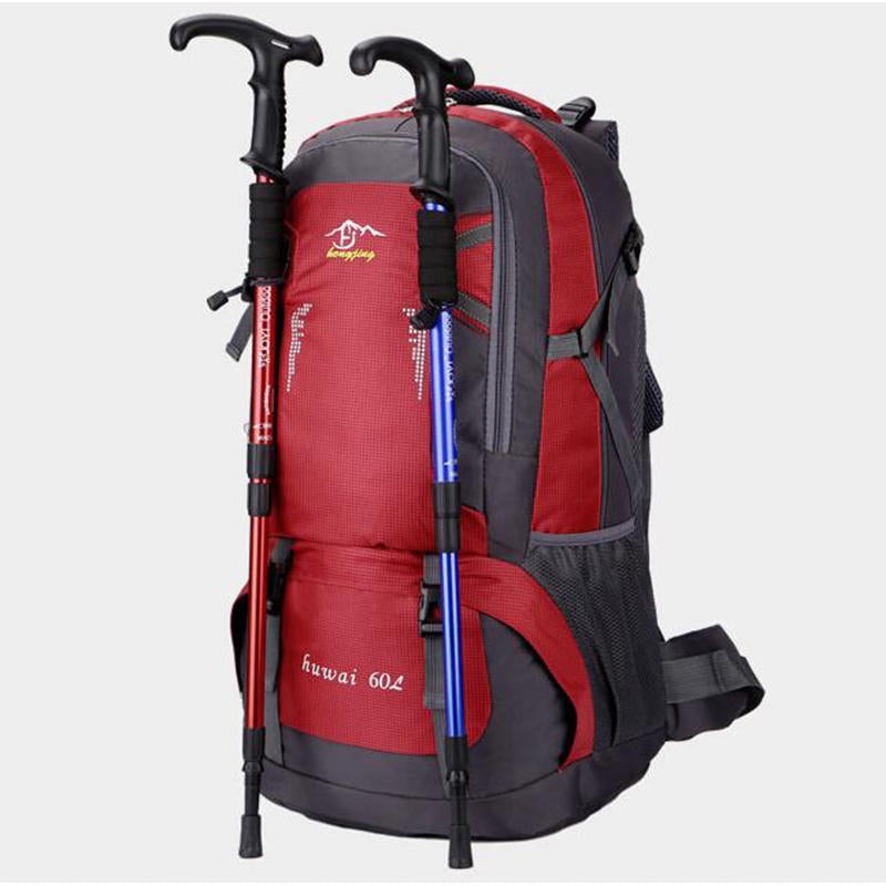 40/60L Waterproof Portable Climbing Travel Bag Spot Luggage Sport Package Large Capacity Backpack