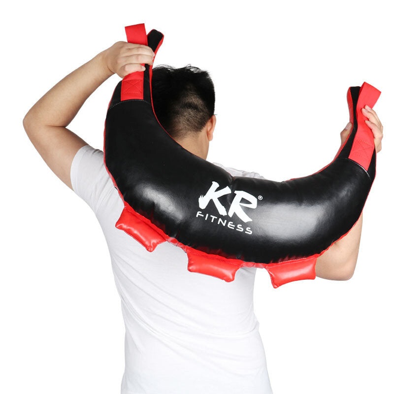 5-25kg Space Leather Sandbag Weightlifting Bag Sport Gym Fitness Power Bag Exercise Tools