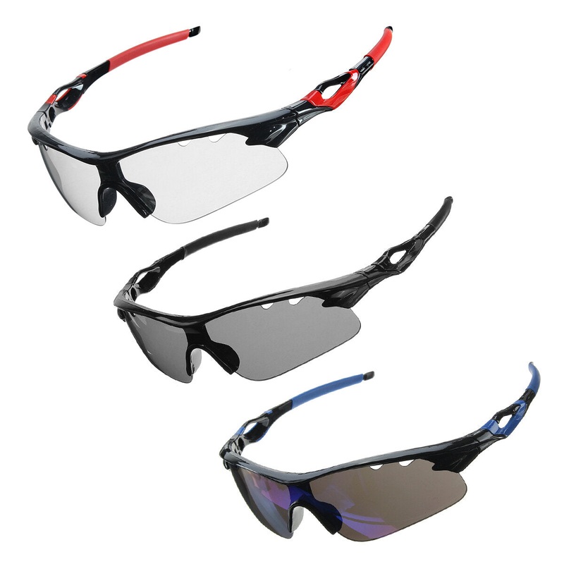5-lenses Polarized UV400 Cycling Sunglasses Bicycle Bike Eyewear Goggle Riding Outdoor Sports Fishing Glasses