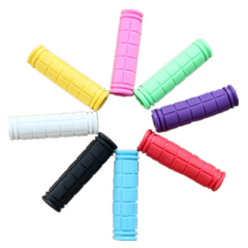 Fixed Gear Handle Grips Bicycle Rubber Handlebar