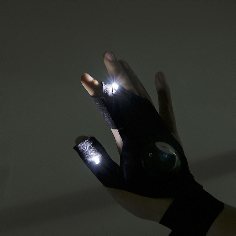 Lighting Waterproof Work Gloves with LED Light for Repair Tool Kit Hand Tools