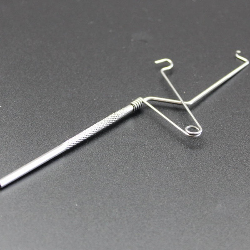 ZANLURE 01 10.5cm/12.5cm Stainless Steel Fly Tying Whip Finisher Fishing Tool