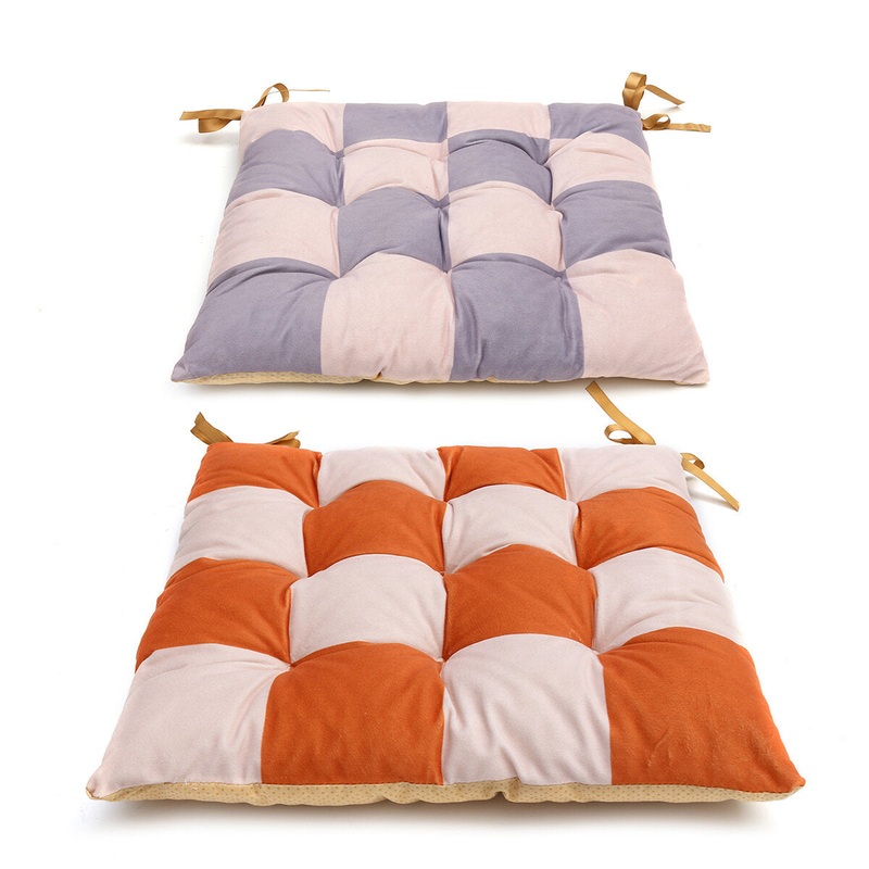 6 Colors Non-slip Square Seat Cushion Suitable Home Office Restaurant Bar