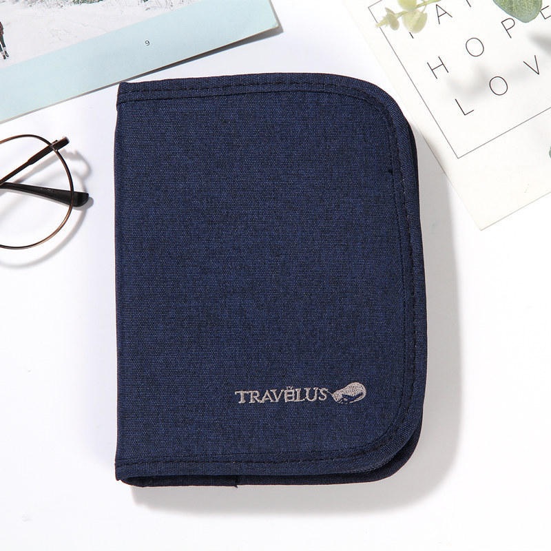 IPRee Card Holder Oxford Cloth Minimalist Short Payment Document Pack Travel Package Ticket Cash