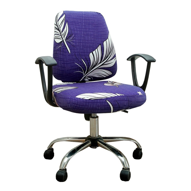Office Computer Chair Cover Spandex Stretch Seat Case Removable office Chairs Slipcover Home Chair Protect Supplies