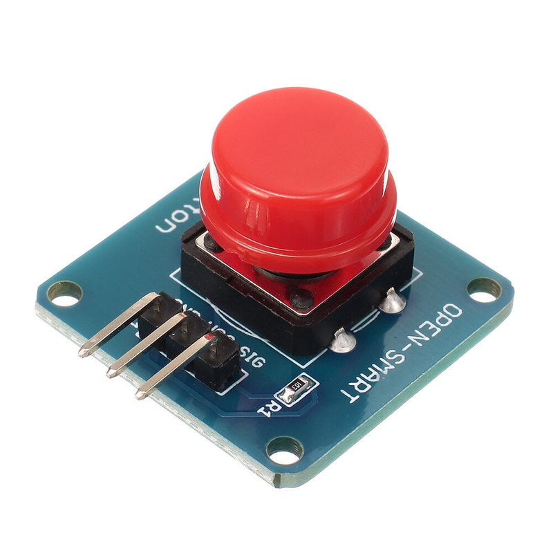 OPEN-SMART 4Pcs Big Key Button Module Kit Active High Level Output for Arduino