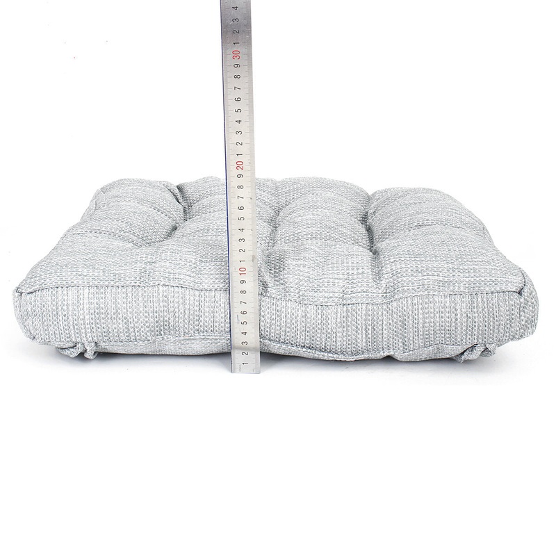 YEERSWAG 20 Square Chair Pad Rattan Furniture Garden Patio Floor Seating Cushion Pad