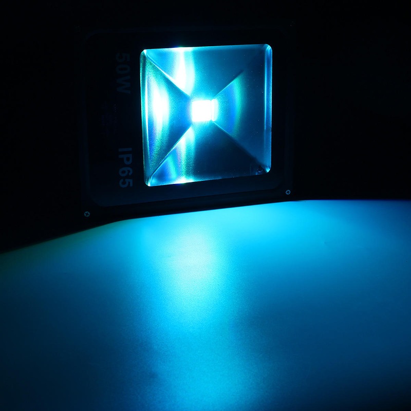 10W/20W/30W/50W Waterproof IP65 RGB LED Flood Light Outdoor Garden Security Lamp AC85-265V