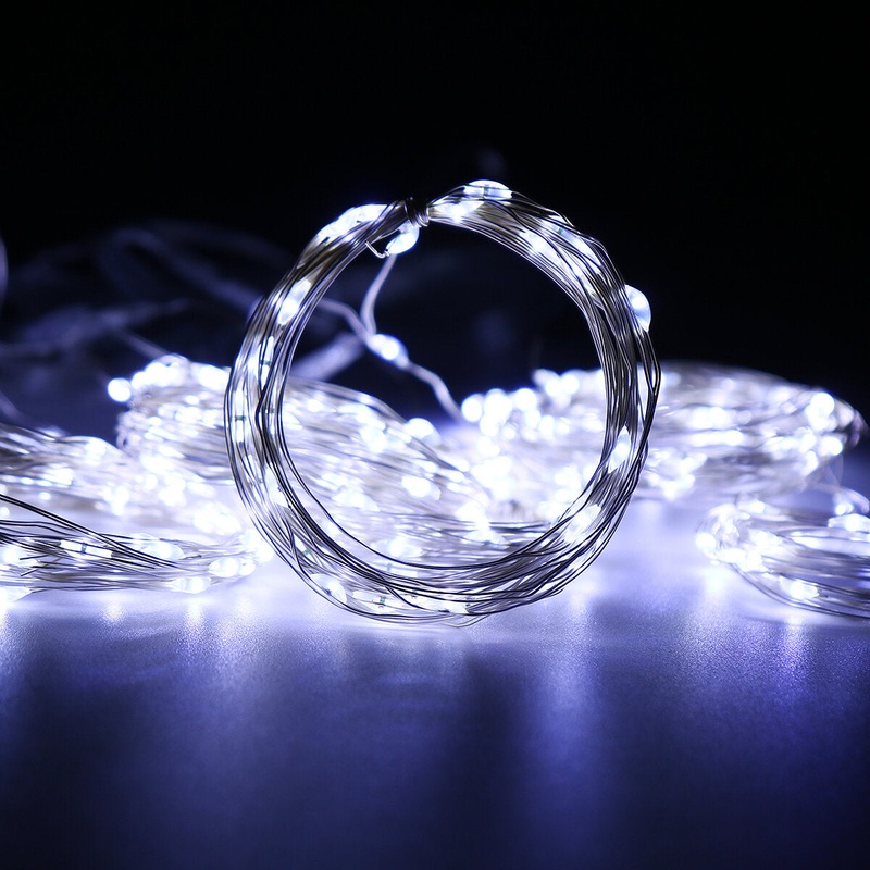 3m/2m/1m LED Curtain Fairy Lights USB String Lights Bedroom Wedding Party Christmas Tree Decorations Lights Lamp Holiday lighting with Remote Control
