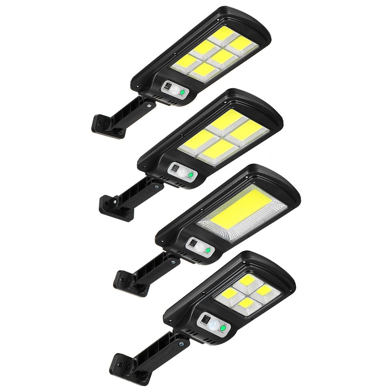 96/120 COB Solar Wall Light PIR Motion Sensor Waterproof Walkway Garden Lamp