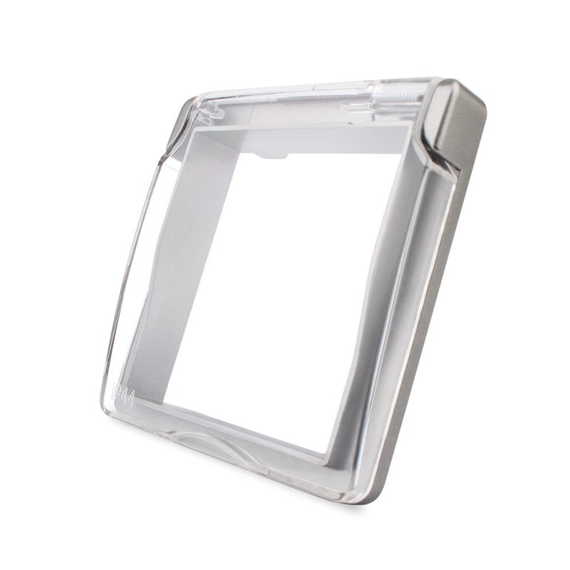 Livolo VL-C7-1WF EU Standard Socket Waterproof Cover Plastic Decorative for Light Switch