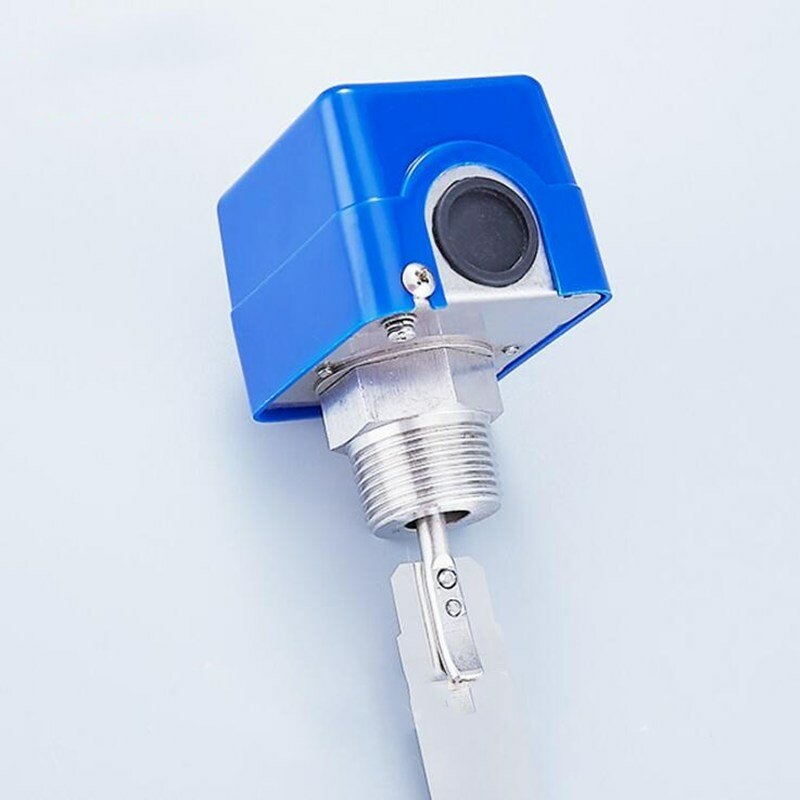 TMOK 1/2 3/4 1 Water Flow Switch 304 Stainless Steel HFS-25 20 15 Adjustable 220VAC 15A Liquid Water Flow Paddle Control