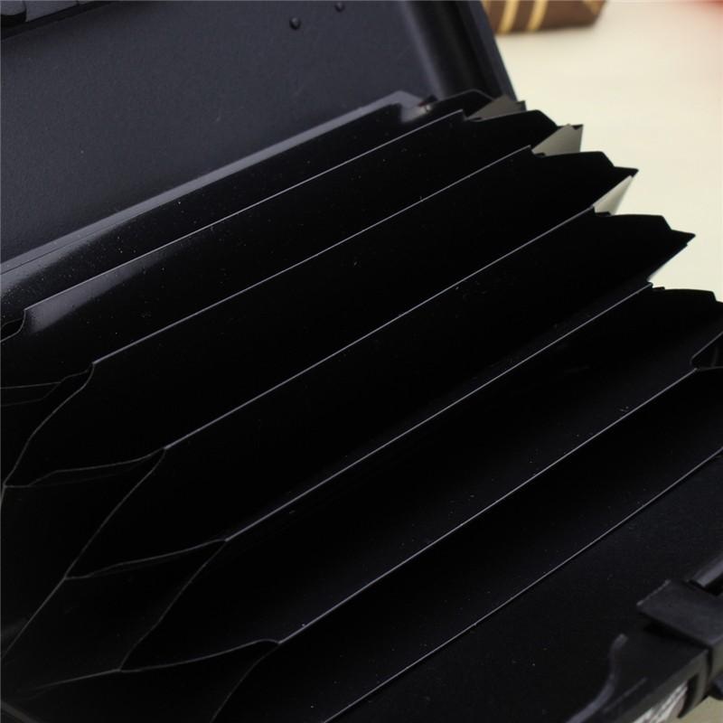 Aluminum Metal Pocket Business ID Credit Card Wallet Holder Waterproof Case