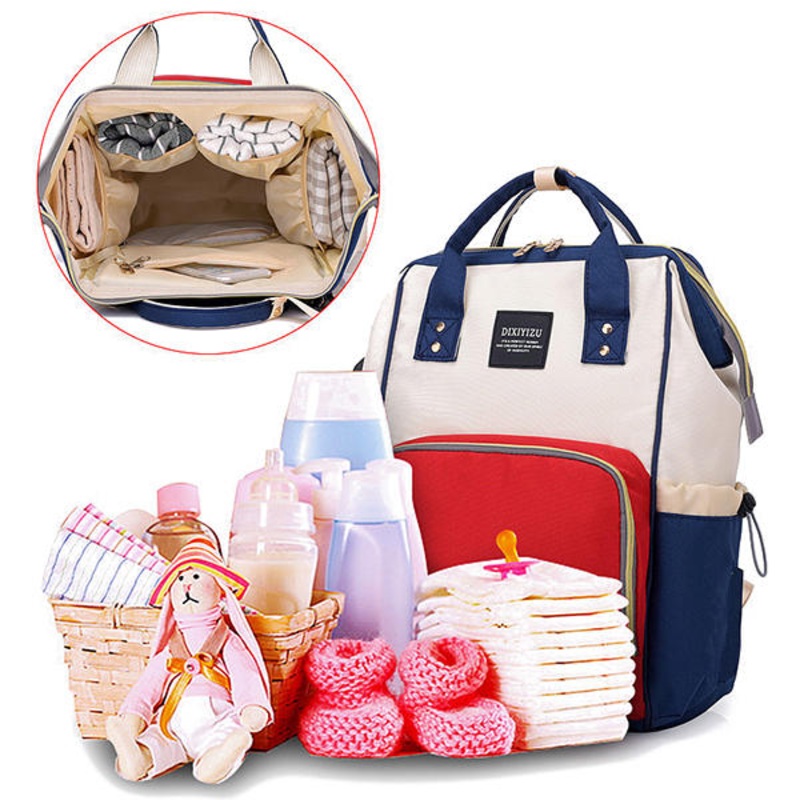Large Capacity Diaper Bag Mommy Handbag Shoulder Bag Backpack For Women