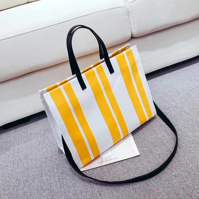 Women Canvas Leisure Tote Bag Handbag Crossbody Bag