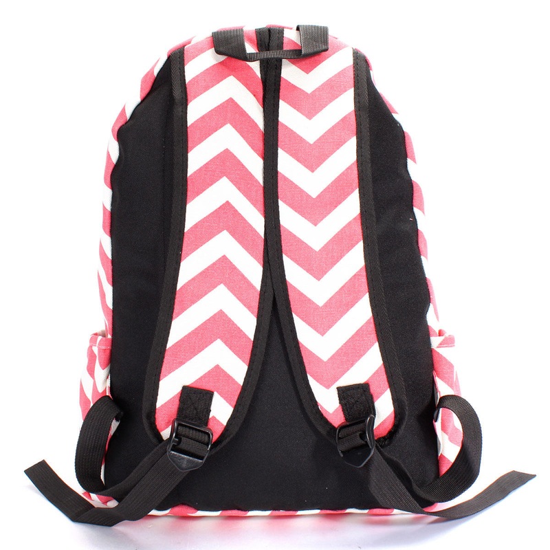 Women Girls Canvas Light Weight Backpack Shoulder School Bag Rucksack Satchel Travel Handbag
