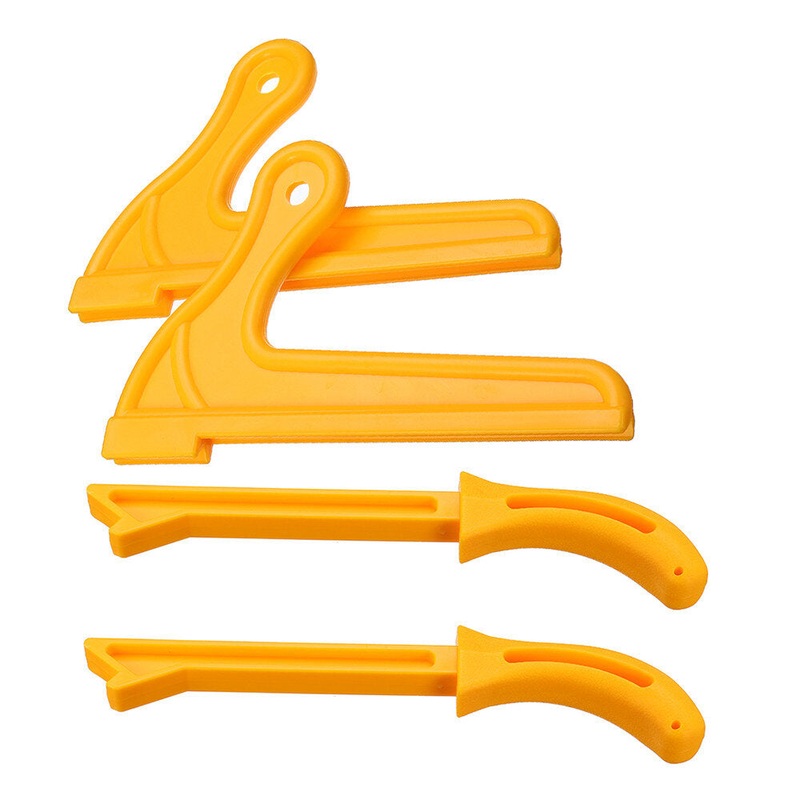 4pcs T1 T2 Safety Hand Protection Sawdust Wood Saw Push Stick Set For Carpentry Table Woodworking