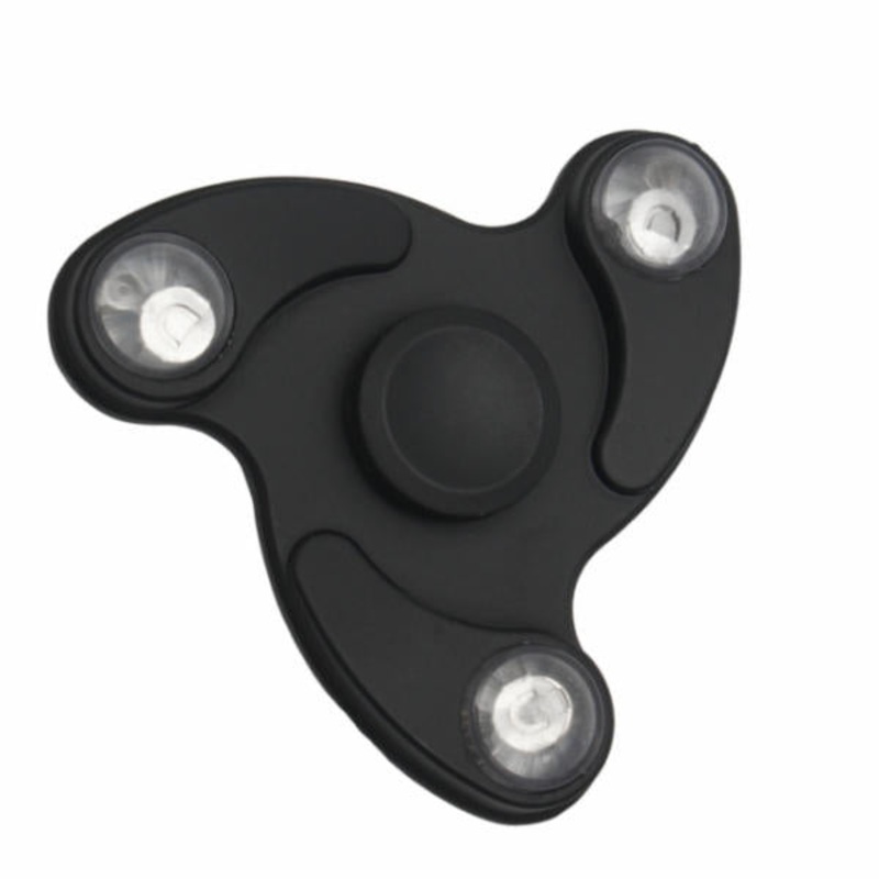 ECUBEE led EDC Fidget Spinner Hand Spinner Tri Spinner Finger Focus Reduce Stress Gadget
